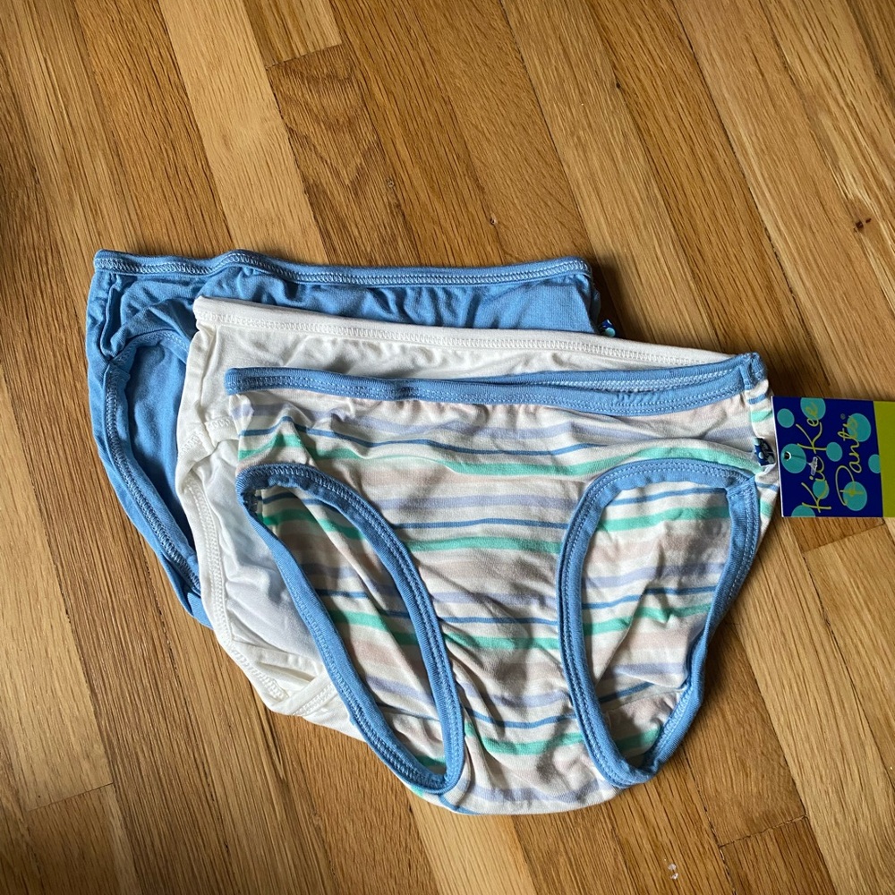 Kickee Pants Girls Underwear set of 3